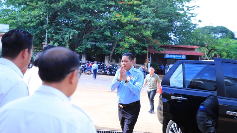 ឯកឧត្តម ប៉ែន កុសល្យ អញ្ជើញសំណេះសំណាលជាមួយមន្ត្រីគណៈបក្សស្រុក-ឃុំ-ភូមិ នៃស្រុកមេមត់
