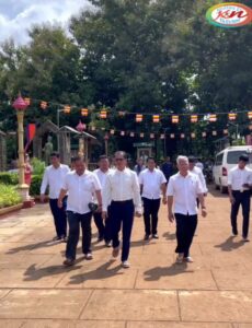 Read more about the article ឯកឧត្តម ង៉ូវ បូរីណា អញ្ជើញនាំយកនូវទេយ្យទាន ប្រគេនព្រះសង្ឃក្នុងពិធីបុណ្យកាន់បិណ្ឌវេនទី ៦ នៅបរិវេណវត្តព្រះធាតុបាស្រី