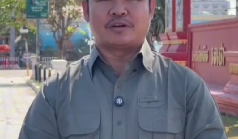 ឯកឧត្តម ប៉ាន់ខែម ប៊ុនថន ប្រធានក្រុមលារងារចុះមូលដ្ឋានក្រុងប៉ោយប៉ែត បានមានប្រសាសន៍ថា