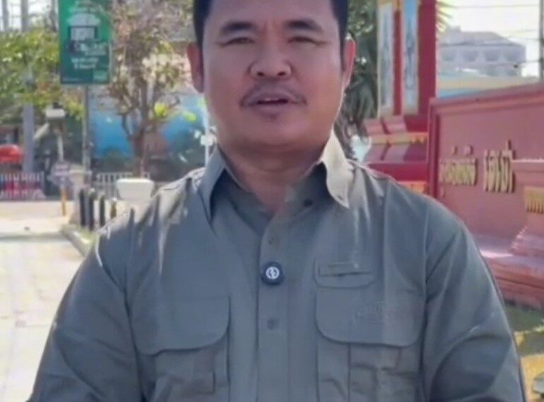 ឯកឧត្តម ប៉ាន់ខែម ប៊ុនថន ប្រធានក្រុមលារងារចុះមូលដ្ឋានក្រុងប៉ោយប៉ែត បានមានប្រសាសន៍ថា