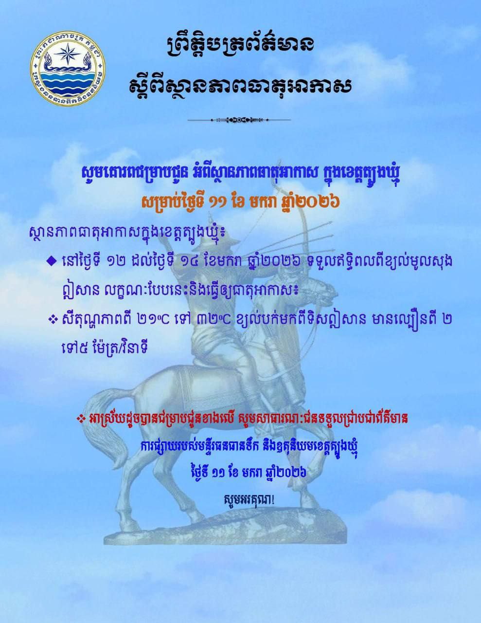 You are currently viewing សេចក្តីជូនដំណឹង