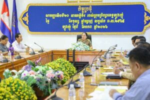 Read more about the article កិច្ចប្រជុំស្តីពីគណៈកម្មការសុខភាពសិក្សាខេត្តត្បូងឃ្មុំ ដើម្បីផ្សព្វផ្សាយពីបទបញ្ជារបស់រាជរដ្ឋាភិបាលស្តីពីការដាក់ចេញ វិធានការហាមឃាត់នូវការចែកចាយ ការលក់ ការប្រើប្រាស់ ឧបករណ៍អេឡិចត្រូនិច និងសារធាតុគីមីសម្រាប់ជក់ និងស៊ីហ្សា