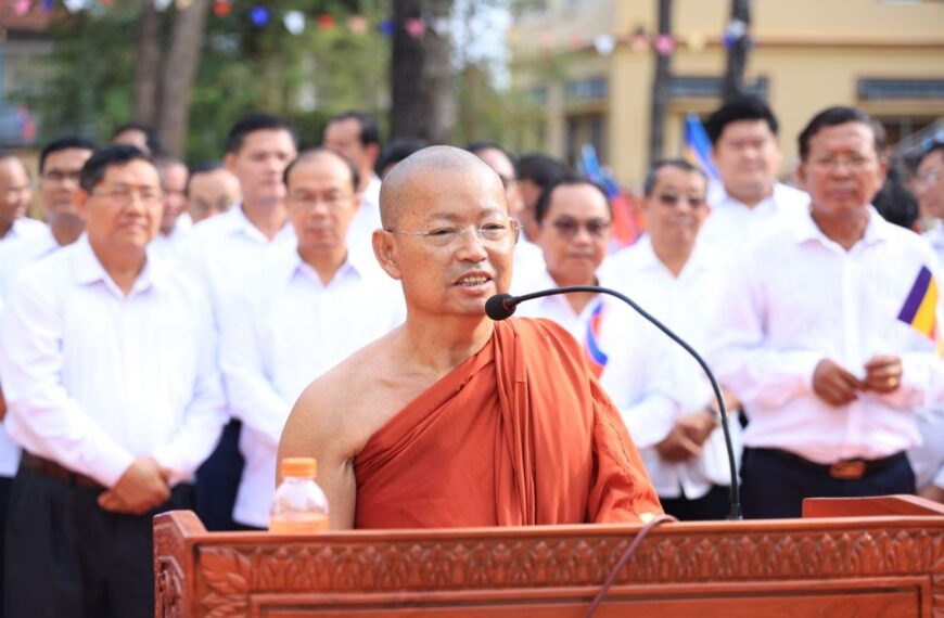 វត្តវិហារទន្ទឹម ក្រុងសួង ខេត្តត្បូងឃ្មុំ បានរៀបចំពិធីបុណ្យវិសាខបូជា